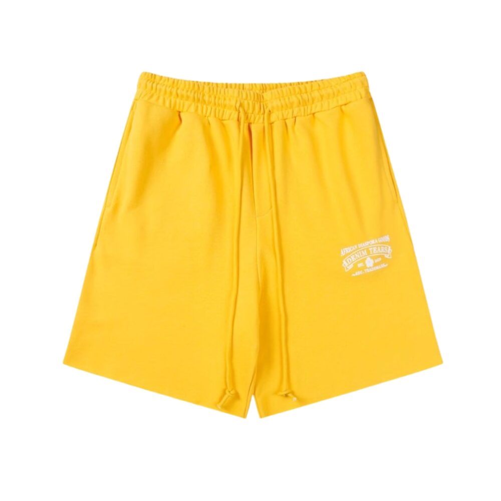Yellow Shorts with Logo