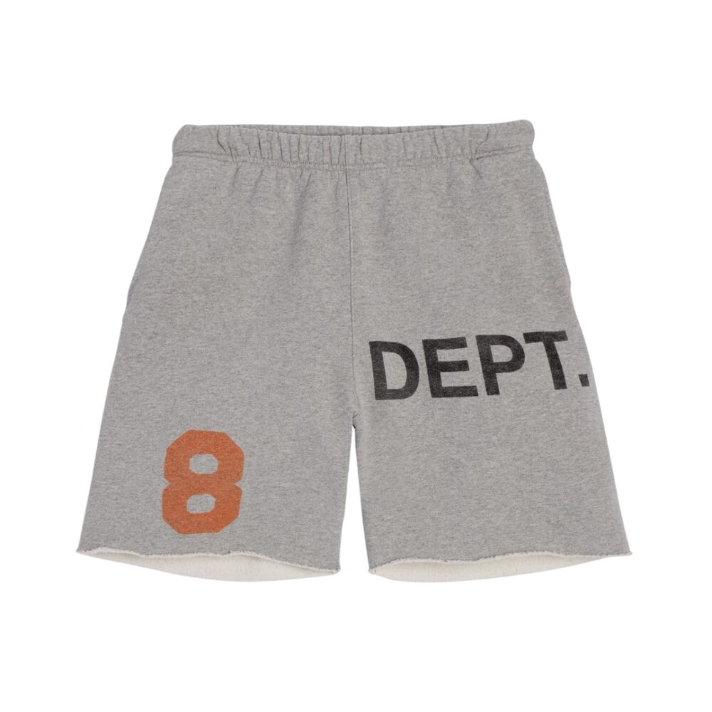 Sweat Shorts Grey Orange