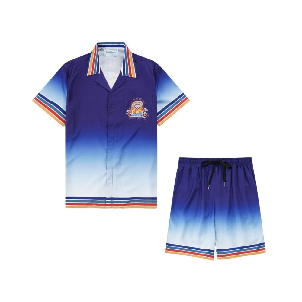 Silk Shirt Set