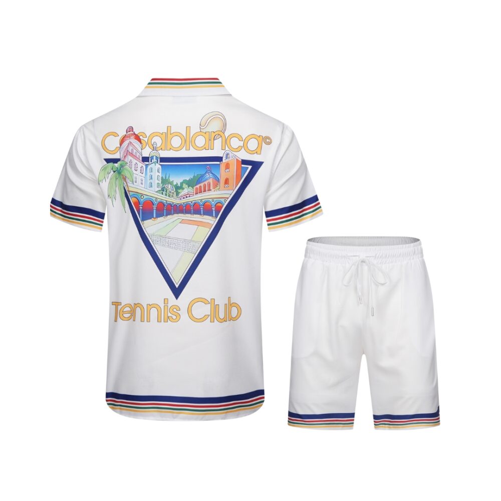 Tennis Club Icon Silk Shirt