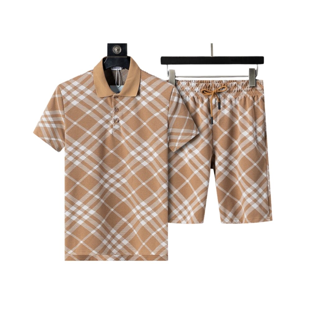 Lapel Short Sleeve Suit