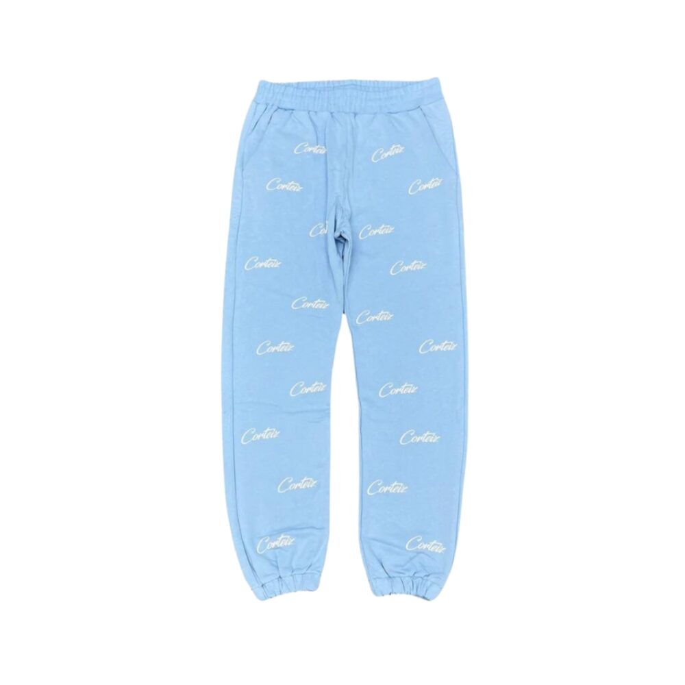 All Over Print Jogger Baby Blue