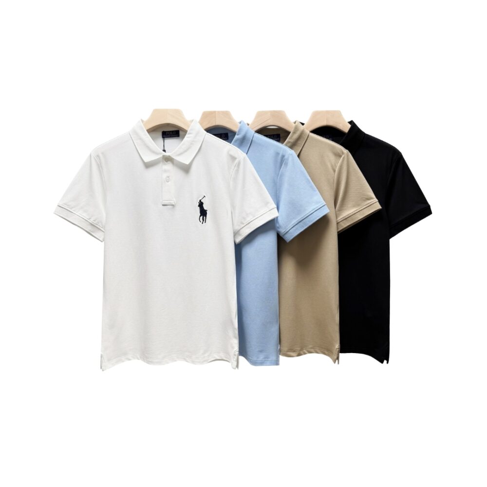 Polo Shirt Lapel Short Sleeves