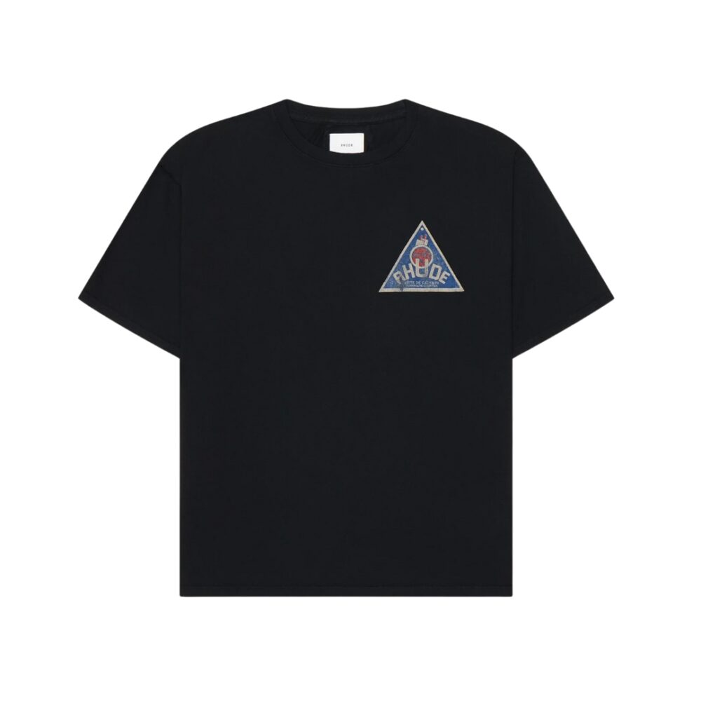 Triangle logo short sleeve T-shirt