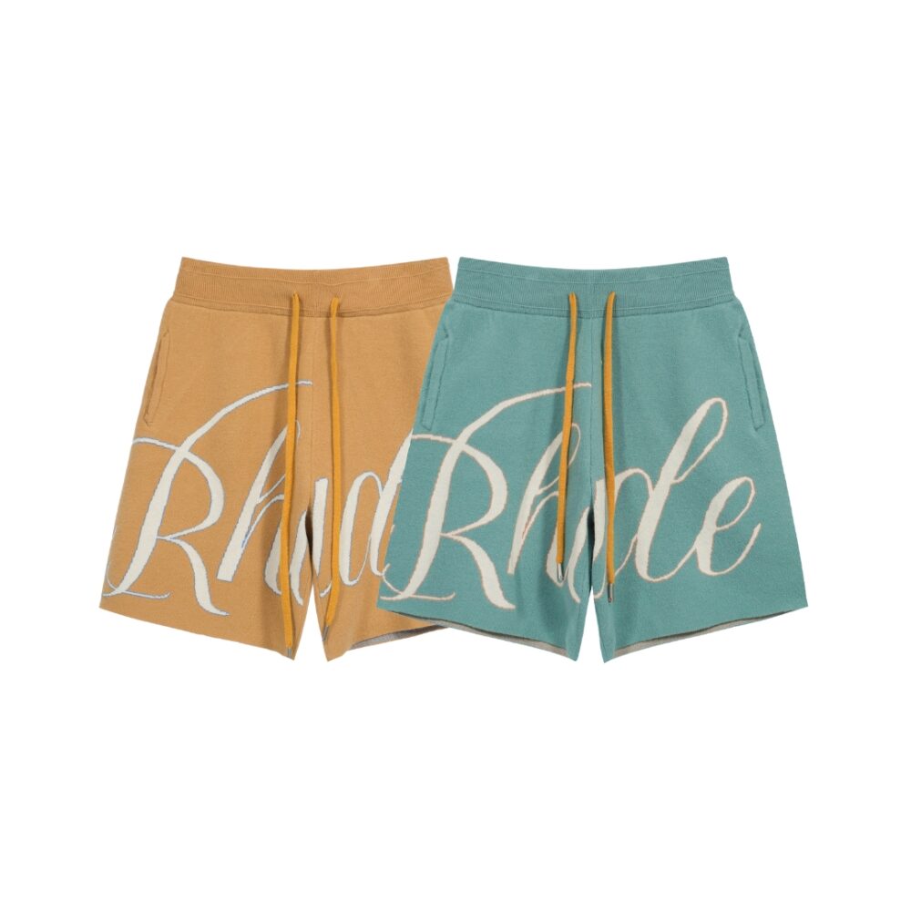 Drawstring wool high street shorts