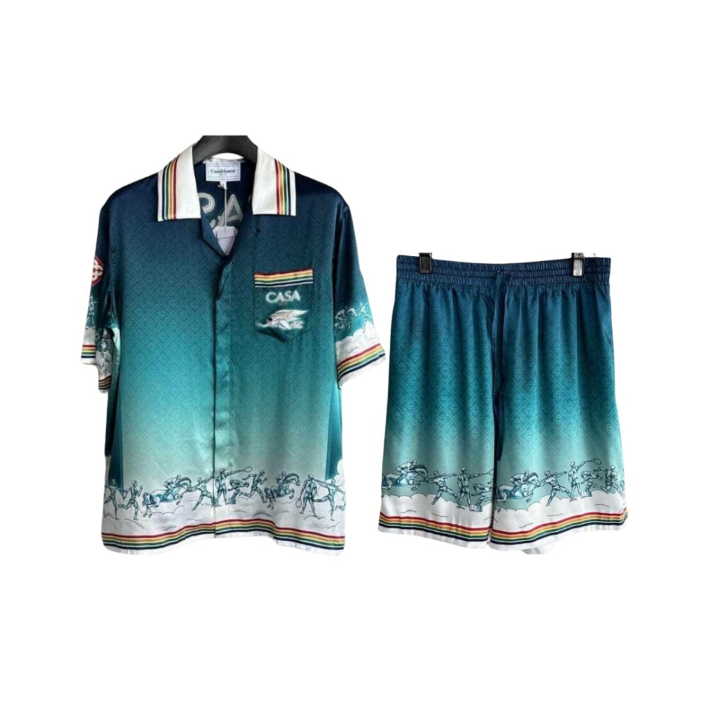 Goddess Gradient Effect Shirt and Short