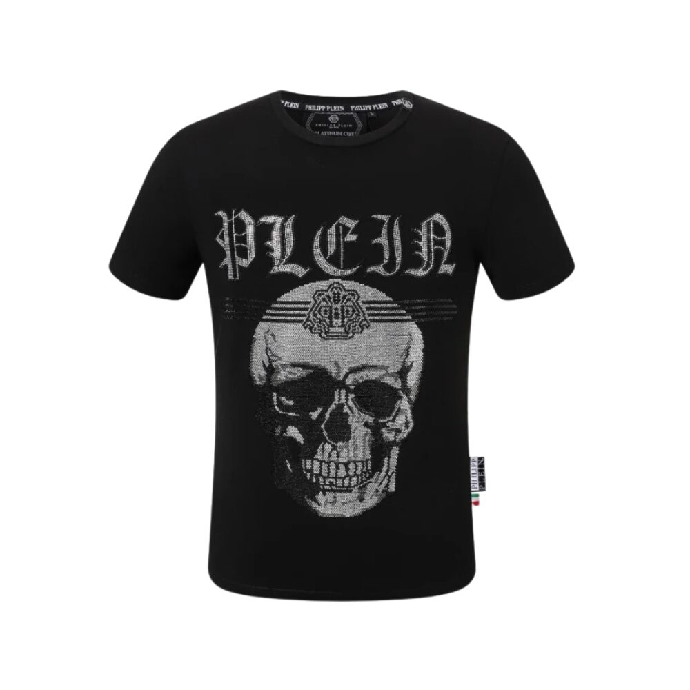 T-shirt Skull Design Black