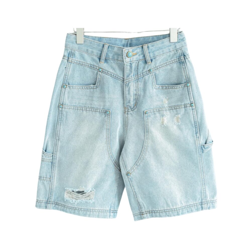 R10T Tailored denim shorts