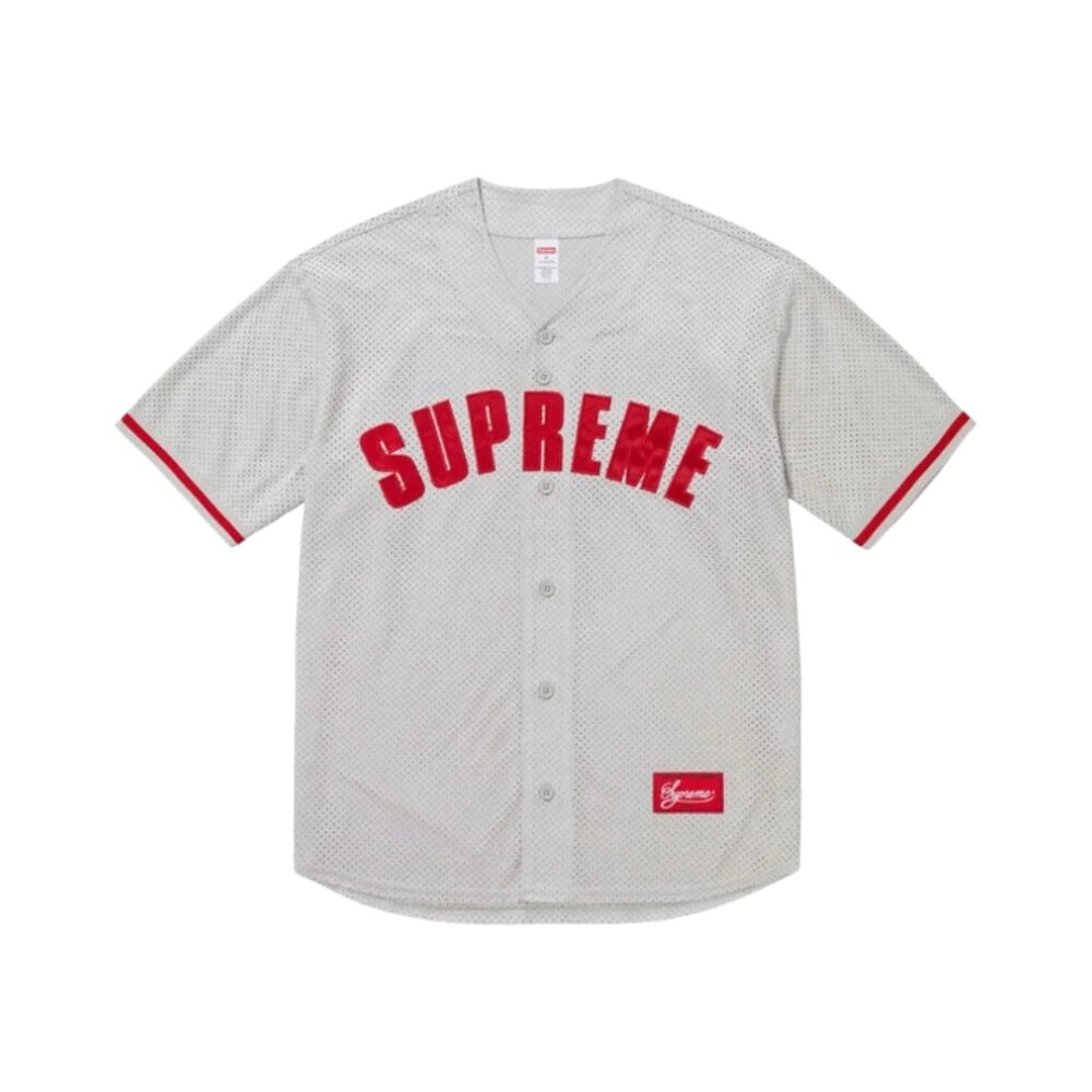 Button-Up Mesh Logo Embroidery