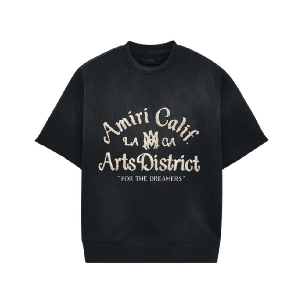 Logo-Embroidered T-shirt Black