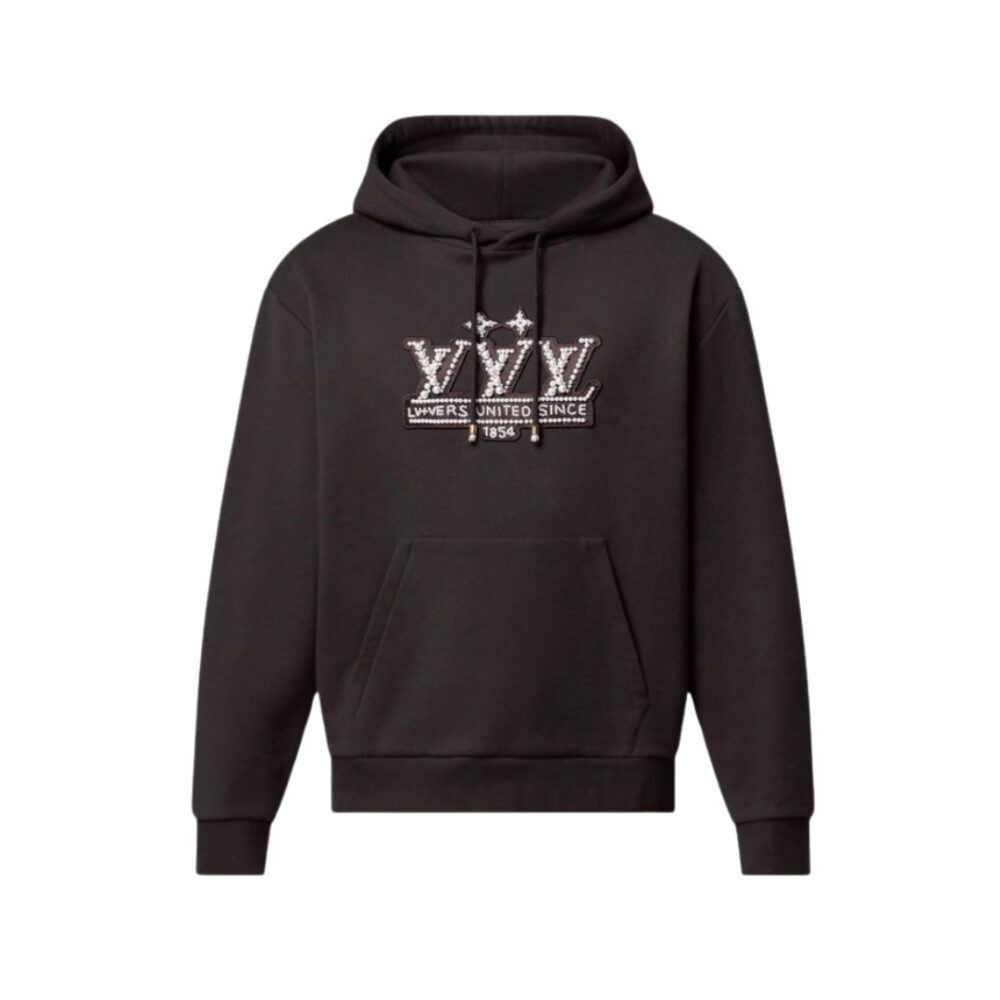 Pearl-Embellished Hoodie