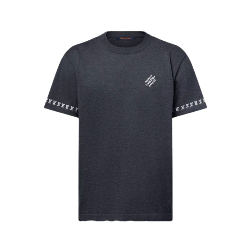 Short-Sleeved Cotton Crewneck