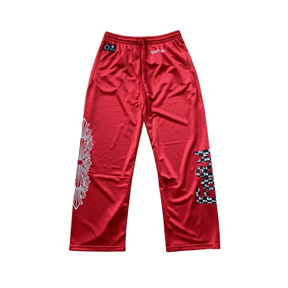 Pantaloni In Rete Rossi