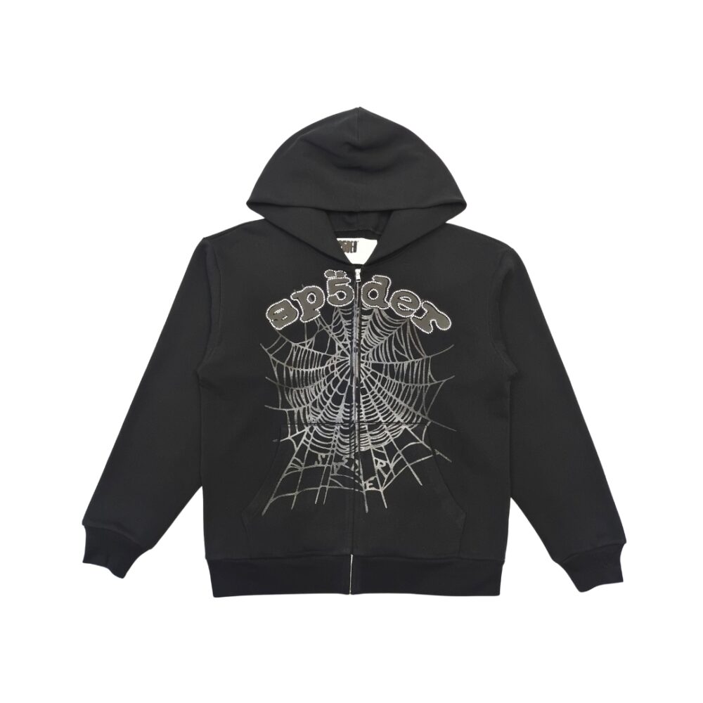 Zip Web Og Con Strass Nero Phantom