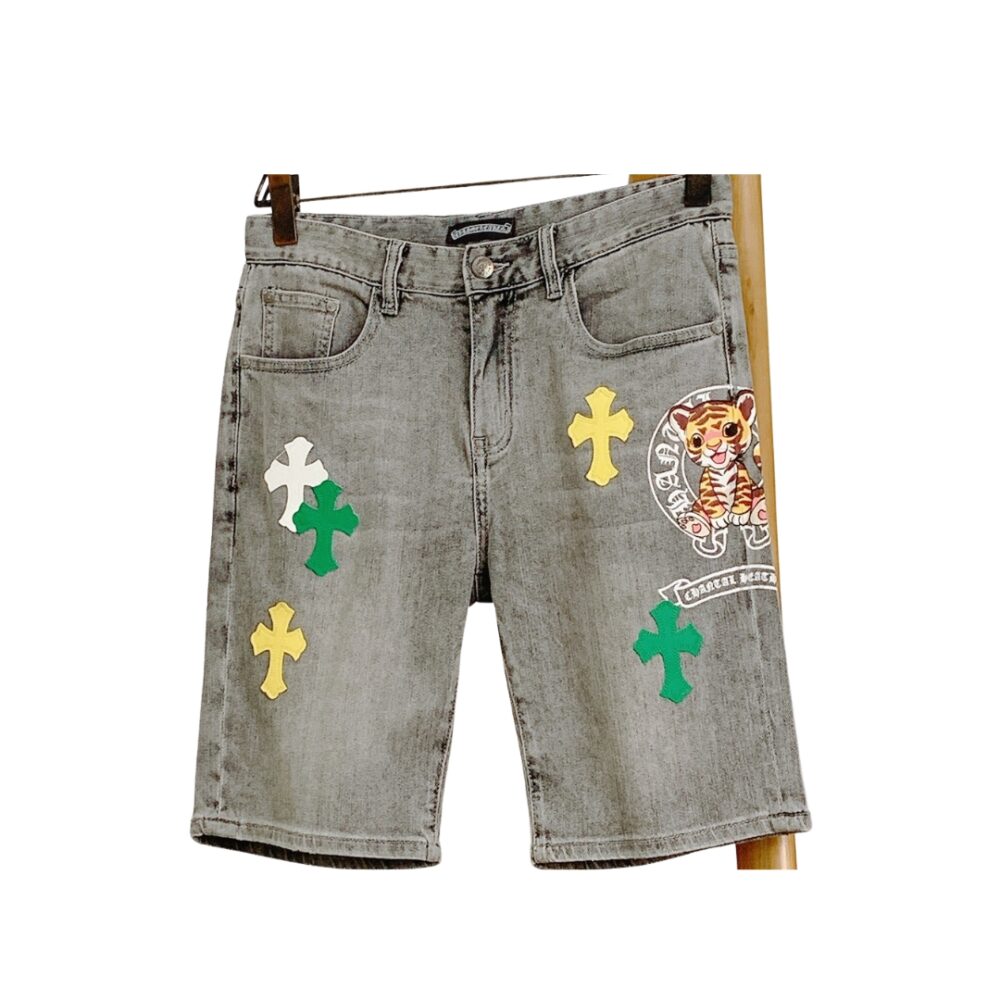Croci A Toppe Colorate Pantaloncini