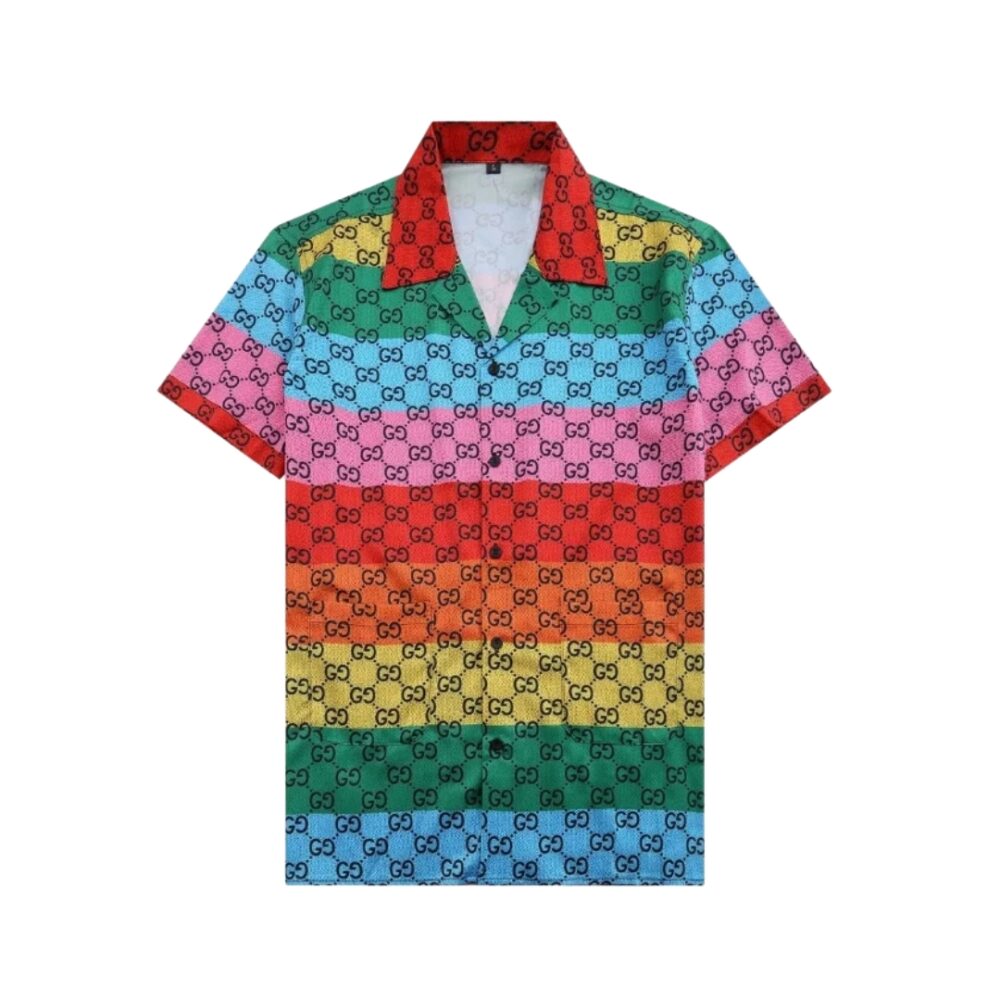 Rainbow Monogram Shirt
