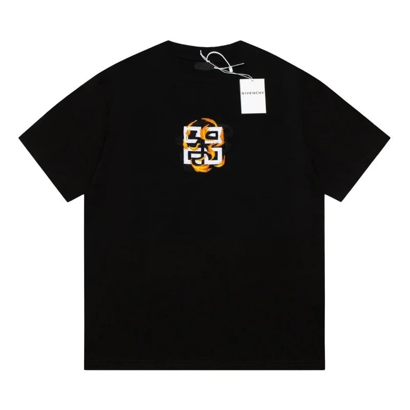 Slim fit Tshirt in cotton with 4G Dragon
