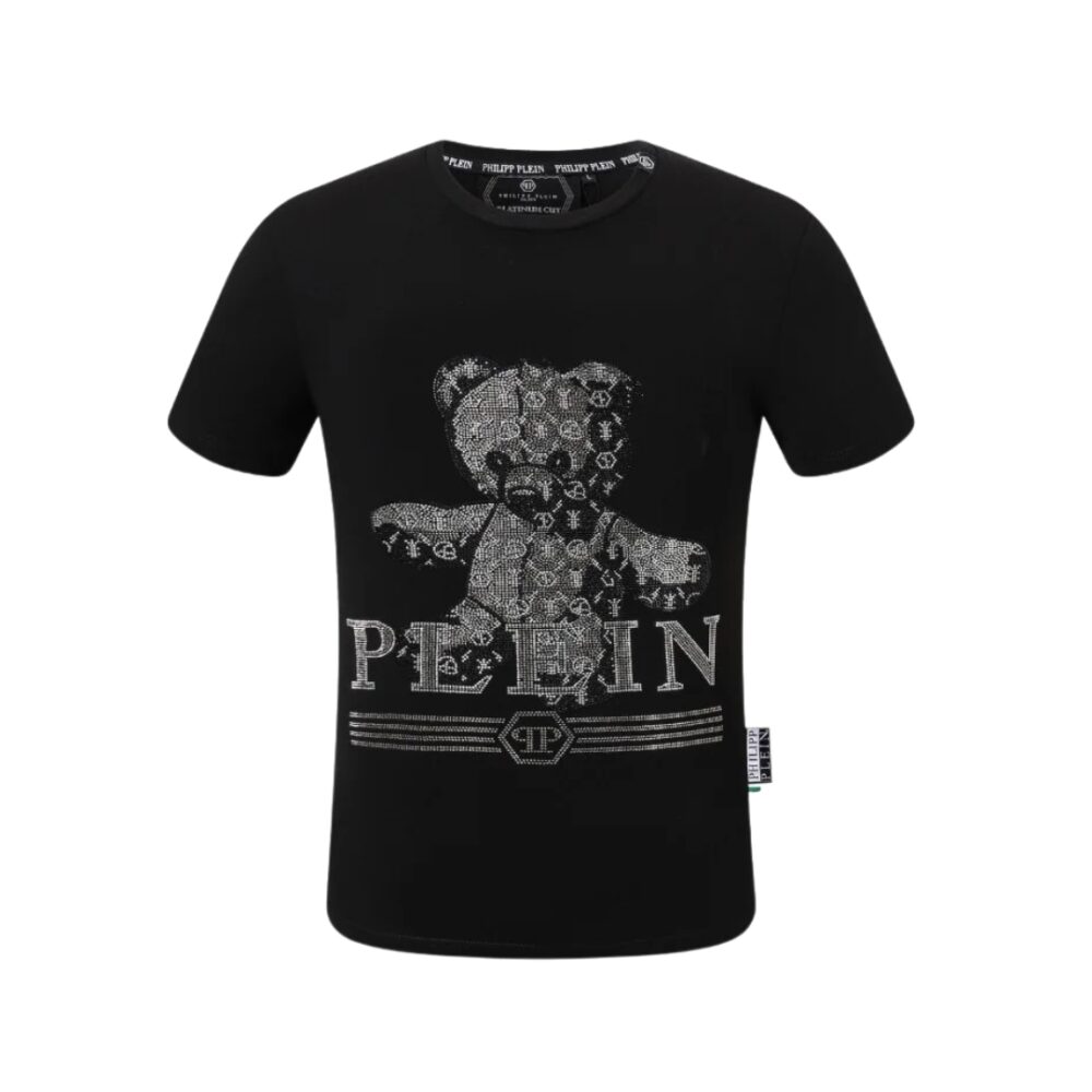 T-shirt Teddy Black PP002