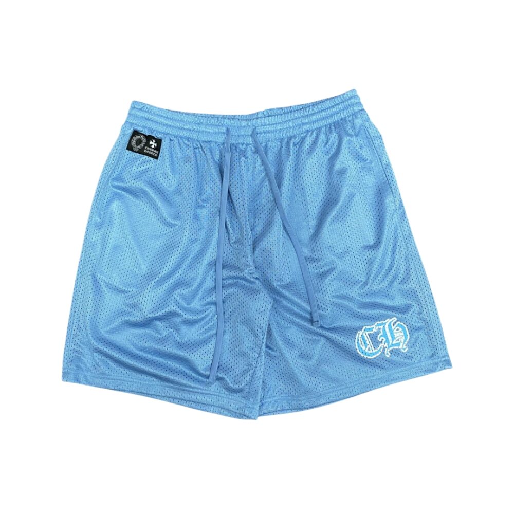Pantaloncini in rete blu