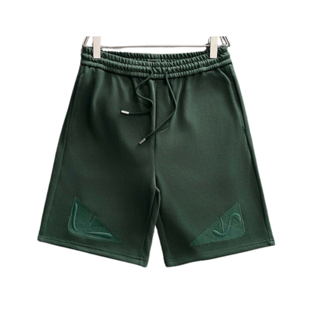 Pantaloncini sportivi casual larghi Verdi