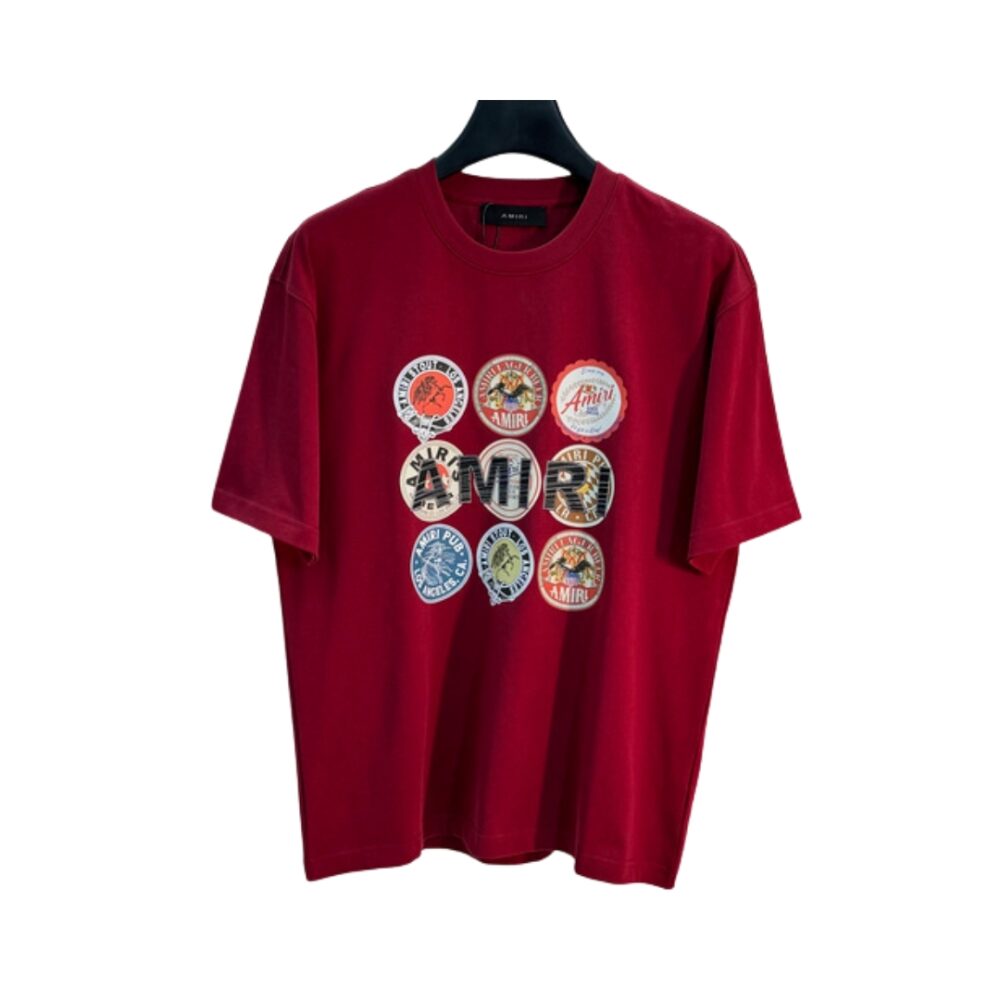 Stazione Patch Rossa Maglietta