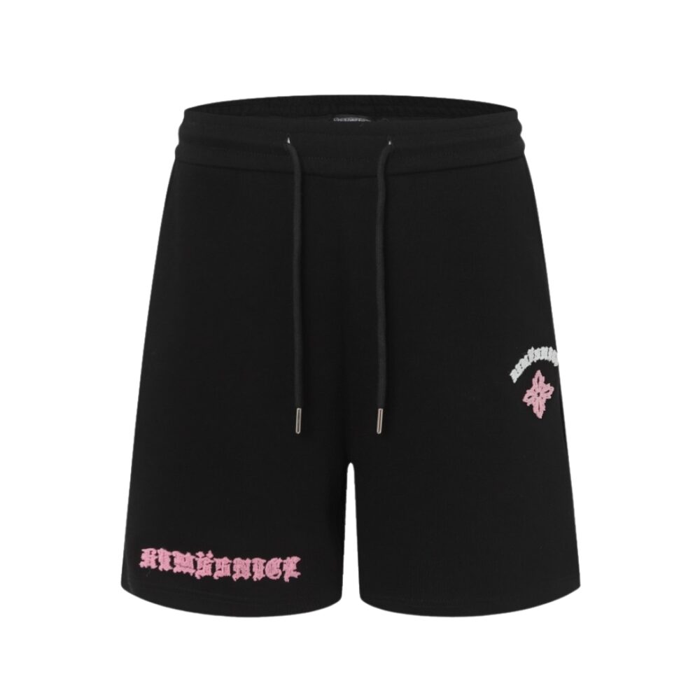 Nero Casual Con Logo Rosa