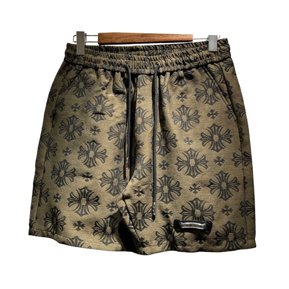 Unisex Pantaloncini Kaki Colore Scuro