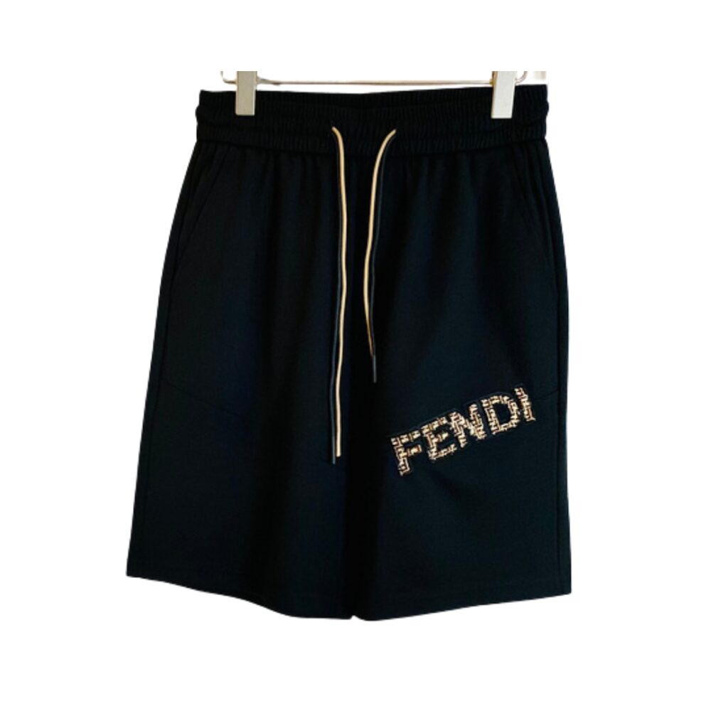 Pantaloncini con bottoni a pressione laterali