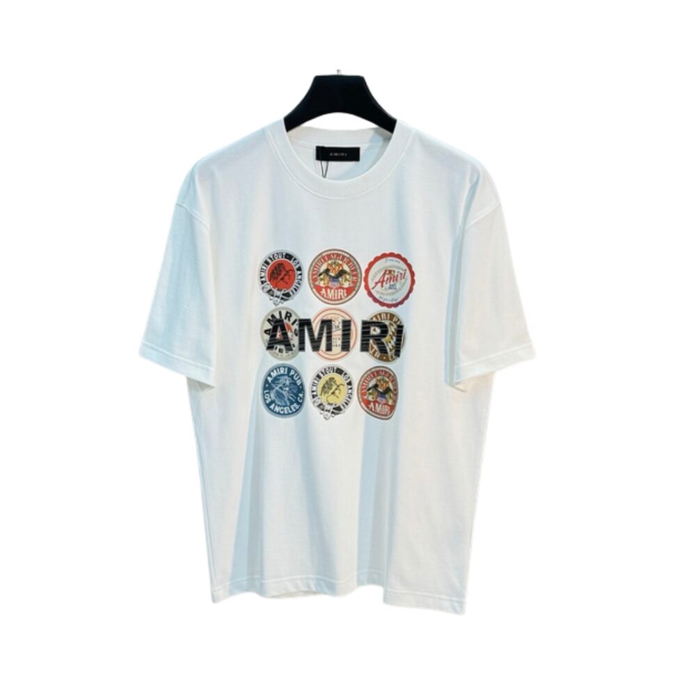 Stazione Patch Bianca Maglietta