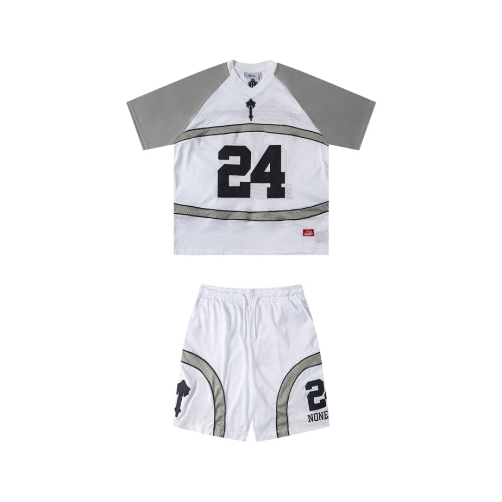 Set Maglietta E Pantaloncini Bianchi